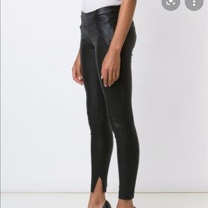 RTA Coated Black Pants